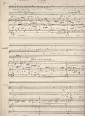 MUSIC - Renzo Rossellini (Rome, 1908 - Monaco, 1982) - "The bells". Opera in one act.