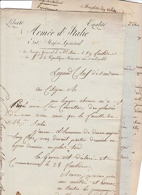 (Napoleonica) French Generals and Officers of the Italian campaigns of the French Revolutionary