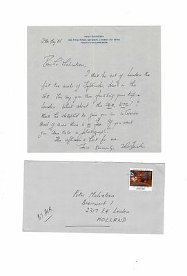 CONTEMPORARY ANGLO-AMERICAN LITERATURE - Nina Bawden (Ilford, 1925 - London, 2012) - Autograph