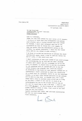 CONTEMPORARY ANGLO-AMERICAN LITERATURE - André Brink (Vrede, 1935 - 2015) - A collection of