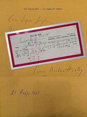 CONTEMPORARY ANGLO-AMERICAN LITERATURE - Aldous Huxley (Godalming, 1894 - Los Angeles, 1963) -