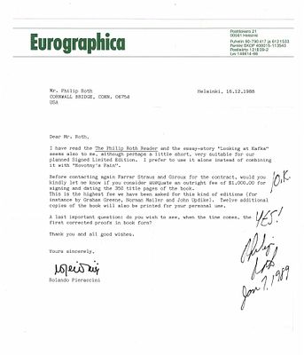 CONTEMPORARY ANGLO-AMERICAN LITERATURE - Philip Roth (Newark, 1933 - Manhattan, 2018) - A collection