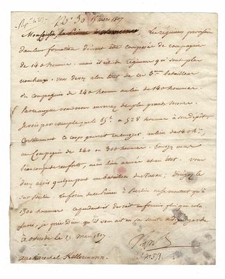 HISTORY - BONAPARTE Napoleon I (1769 - 1821) - Letter signed