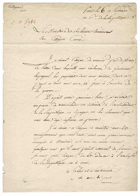 HISTORY - TALLEYRAND Charles-Maurice (1854 - 1938) - Letter signed