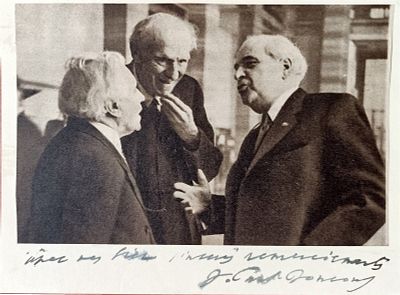 HISTORY - PAUL-BONCOUR Joseph (1873 - 1972) - Signed printed photograph