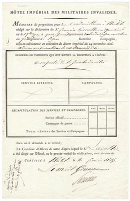 HISTORY - SERURIER Jean Mathieu (1742 - 1819) - Document signed