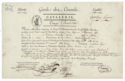 HISTORY - LANNES Jean (1769 - 1809) - Document signed