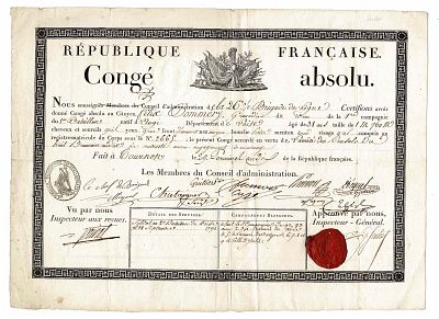 HISTORY - SUCHET Louis Gabriel (1770 - 1826) - Document signed