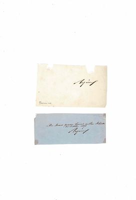 HISTORY - BAZAINE Achille (1811 - 1888) - Autograph dedication signed