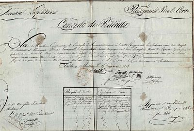 HISTORY - HUGO Joseph Léopold Sigisbert (1773 - 1828) - Document signed