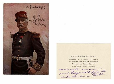 HISTORY - PAU Paul Marie César (1848 - 1932) - Signed printed photograph