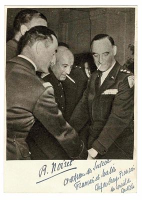 HISTORY - NOIRET Charles Jean Roger (1895 - 1976) - Photograph dedicated