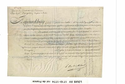 HISTORY - CHOISEUL Etienne-François de (1719 - 1785)