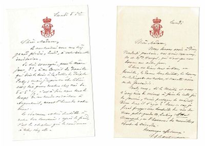 HISTORY - HAUSSMANN Georges (1809 - 1891) - Autograph letter signed