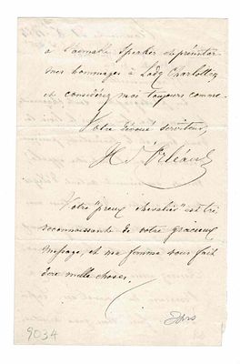 HISTORY - ISORNI Jacques (1911 - 1995) - Signed printed photograph