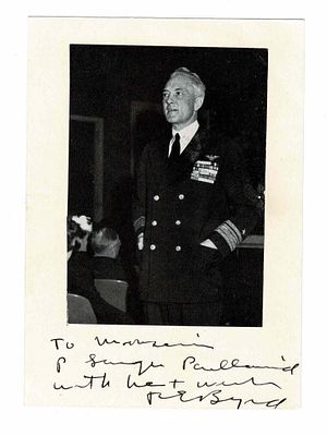 HISTORY - BYRD Richard Evelyn (1888 - 1957) - Signed printed photograph