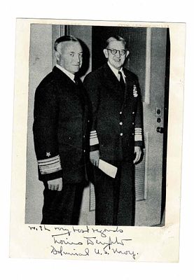 HISTORY - DENFELD Louis (1891 - 1972) - Signed printed photograph