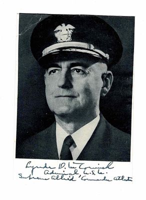 HISTORY - MC CORMICK Lynde D. (1895 - 1956) - Signed printed photograph