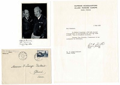 HISTORY - GRUENTHER Alfred M. (1899 - 1983) - Signed printed photograph