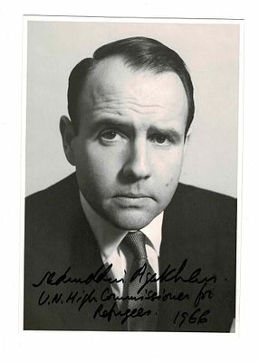 HISTORY - AGHA KHÂN Sadrudin (1933 - 2003) - Signed printed photograph