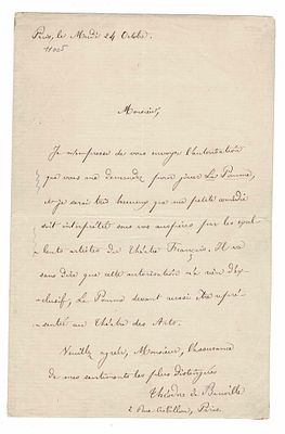 LITERATURE - BANVILLE Théodore de (1823 - 1891) - Autograph letters signed