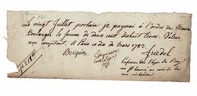 LITERATURE - BERQUIN Arnaud (1747 - 1791) - Autograph document