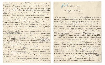 LITERATURE - HERMANT Abel (1862 - 1950) - Manuscript