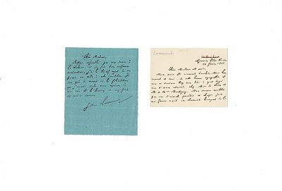 LITERATURE - LARROUMET Gustave (1852 - 1903) - Autograph letter signed