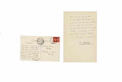 LITERATURE - MISTRAL Frédéric (1830 - 1914) - Autograph letter signed
