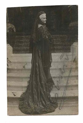 LITERATURE - CARMEN SYLVA (1843 - 1916) - Signed printed photograph