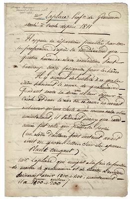 SCIENCE AND MEDICINE - ARAGO François (1786 - 1853) - Autograph manuscript