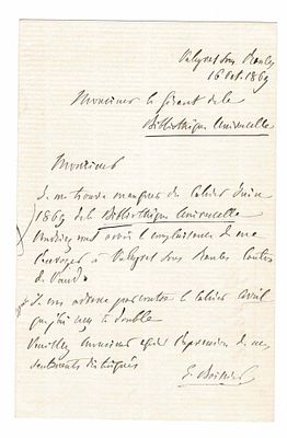 SCIENCE AND MEDICINE - BOISSIER Edmond (1810 - 1885)