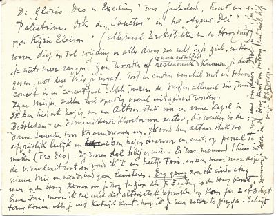 ART - TOOROP Jan (1858 - 1928)  - Autograph letter signed