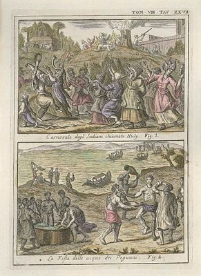 Pivati Gianfrancesco - Huly Carnival and Water Party - Etching on paper (1746/51)