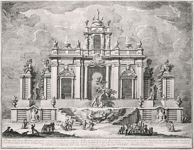 Vasi Giuseppe - La celebre impresa di Ercole negl’Esperidi (The Famous Ercole’s undertaking in “Esperidi”)
 - Etching on paper (1774)