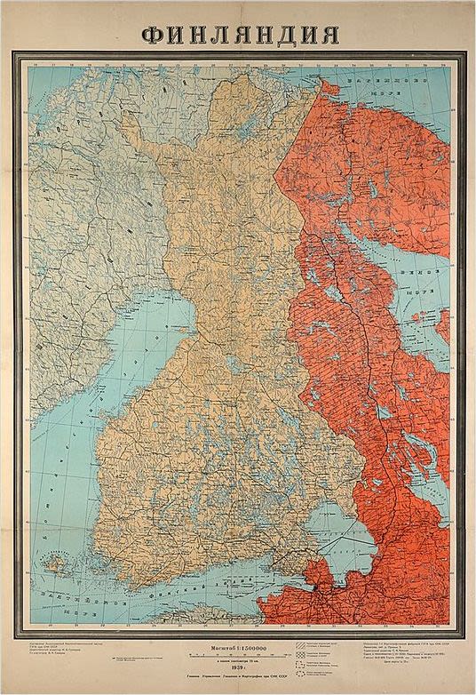Границы финляндии до 1939