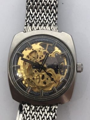 vulcain skeleton watch